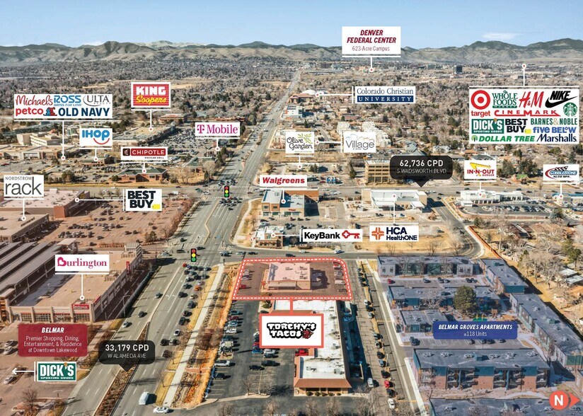 More Photos Of 7381 W Alameda Ave, Lakewood Restaurant For Sale