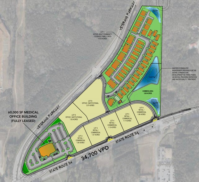More Photos Of 00 Highway 54, Fayetteville General Retail For Lease