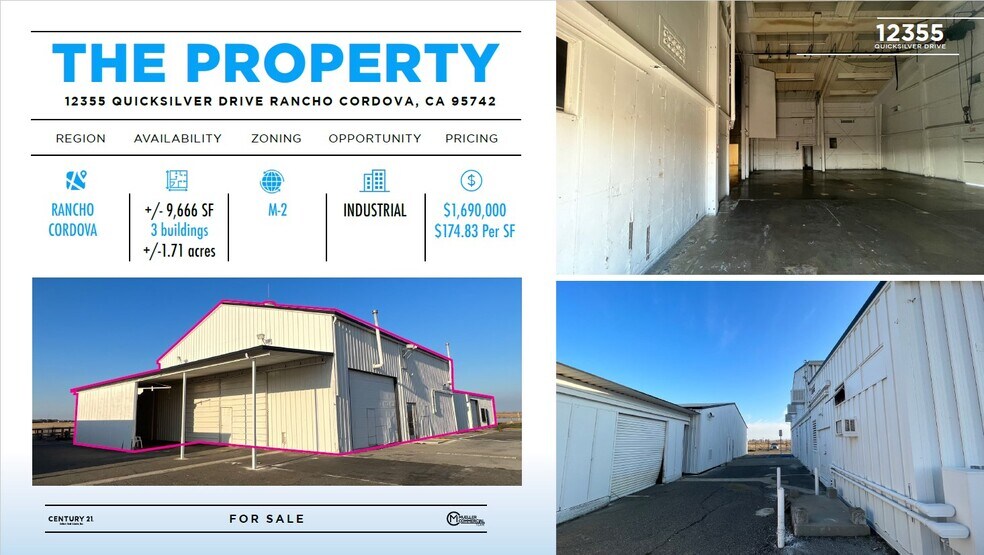 More Photos Of 12355 Quicksilver Dr, Rancho Cordova Warehouse For Sale