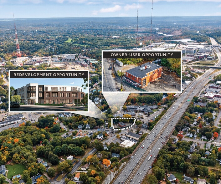Primary Photo Of 50 Central Ave, Needham Storefront Retail Office For Sale