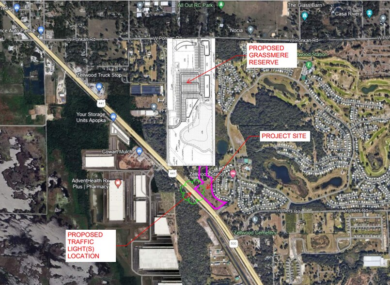 More Photos Of W. Orange Blossom Trail @ Spillman Drive, Zellwood Land For Lease