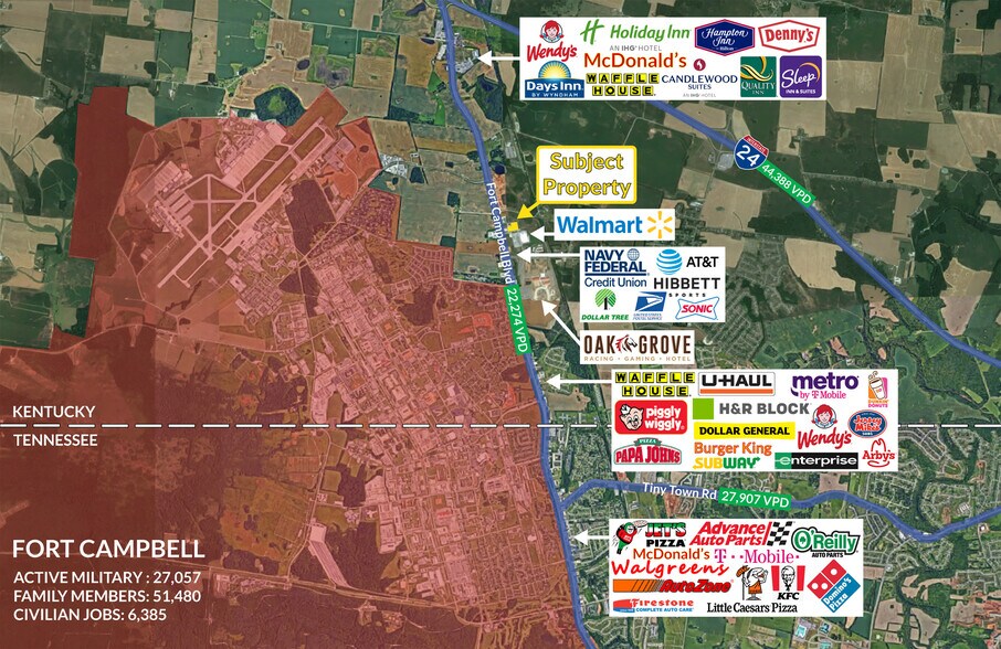 More Photos Of 200-266 Segler Dr, Oak Grove General Retail For Sale