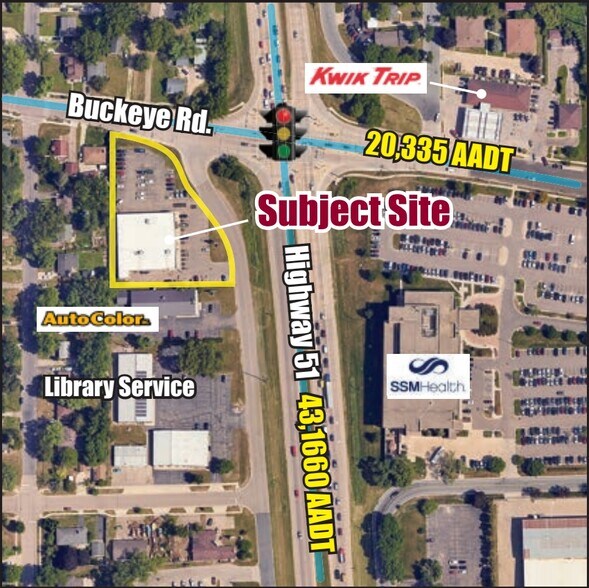 More Photos Of 1826 S Stoughton Rd, Madison Auto Repair For Lease