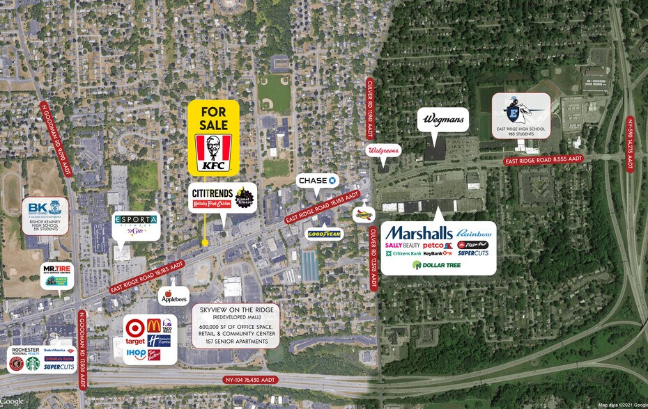 More Photos Of 1760 E Ridge Rd, Rochester Fast Food For Sale