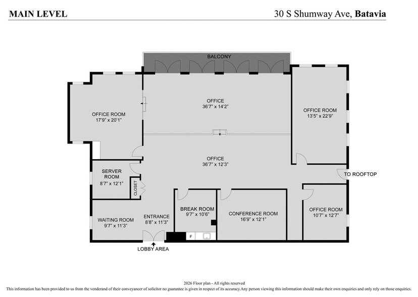 More Photos Of 30 S Shumway Ave, Batavia Office For Lease