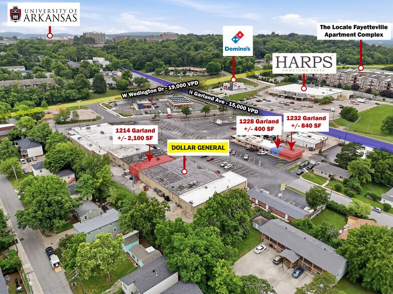 Primary Photo Of 1200-1220 N Garland Ave, Fayetteville Unknown For Lease