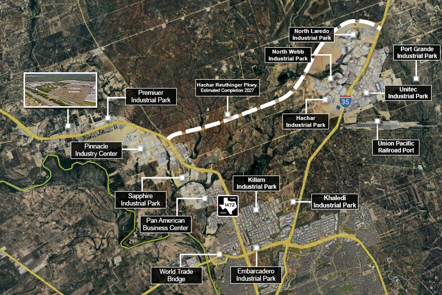 More Photos Of 22401 Mines Rd, Laredo Land For Lease