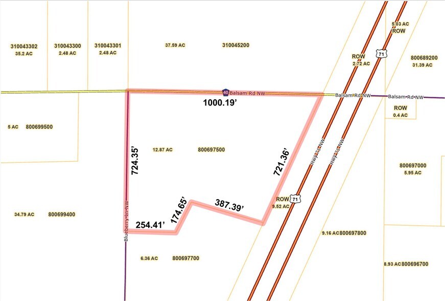 More Photos Of 1612 Balsam Rd NW, Bemidji Land For Sale
