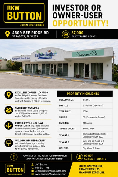 More Photos Of 4609 Bee Ridge Rd, Sarasota Medical For Sale