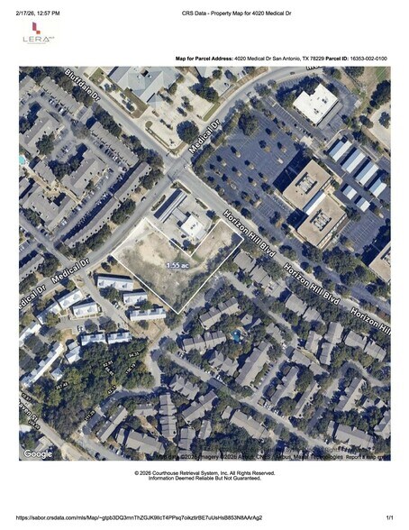 Primary Photo Of 4020 Medical Dr & Horizon Hill Blvd, San Antonio Land For Sale
