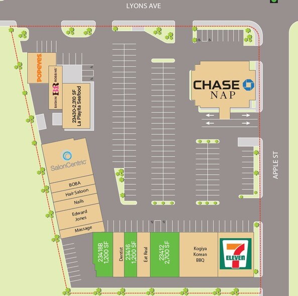 More Photos Of 23404-23420 Lyons Ave, Newhall Unknown For Lease