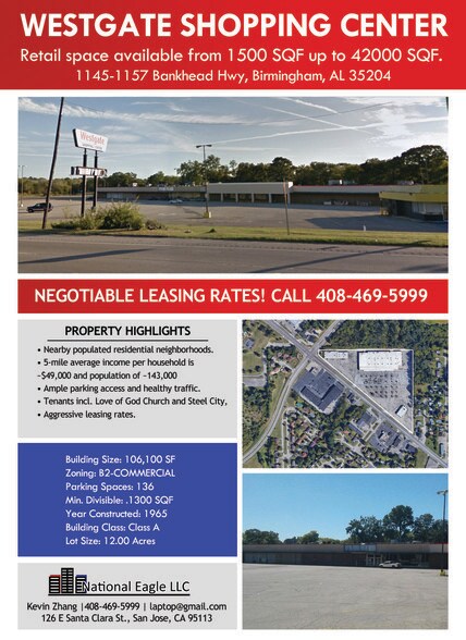 More Photos Of 1145-1157 Bankhead Hwy W, Birmingham Unknown For Lease