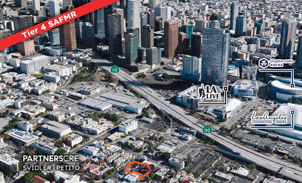 Primary Photo Of 1415 W 11th St, Los Angeles Land For Sale