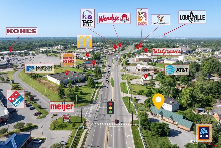 More Photos Of 3121 E 10th St, Jeffersonville Freestanding For Lease