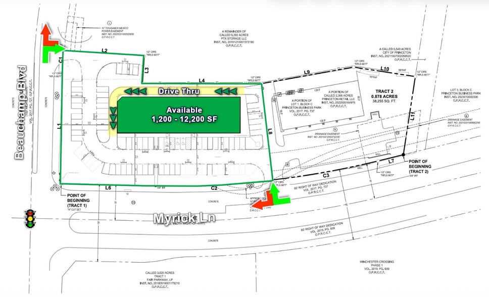 More Photos Of NEC S. Beauchamp and Myrick LN blvd, Princeton General Retail For Lease