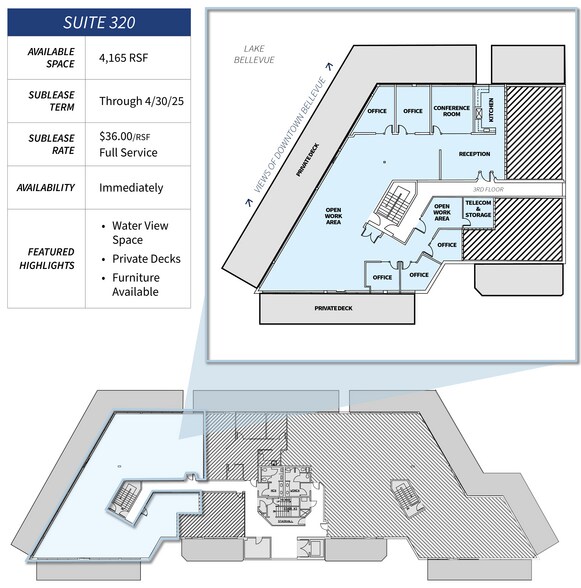 More Photos Of 40 Lake Bellevue Dr, Bellevue Office For Lease