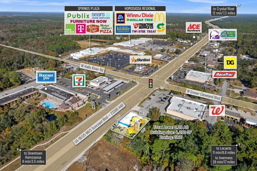More Photos Of 4065 S Suncoast Blvd, Homosassa General Retail For Sale