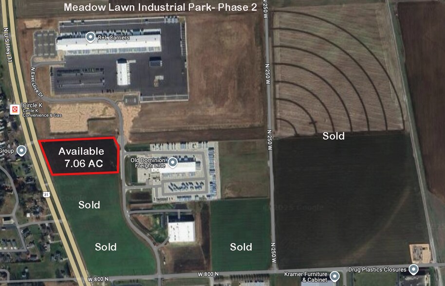 More Photos Of 13010 N US Highway 31, Edinburgh Land For Sale