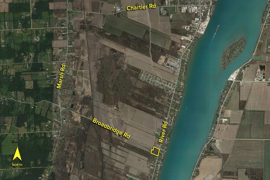 Primary Photo Of 7502 River Rd, Marine City Land For Sale