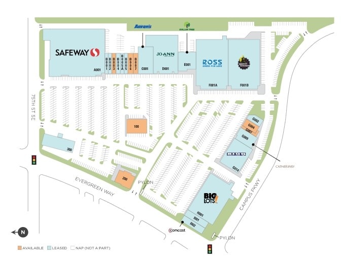 More Photos Of 7601-7621 Evergreen Way, Everett Unknown For Lease