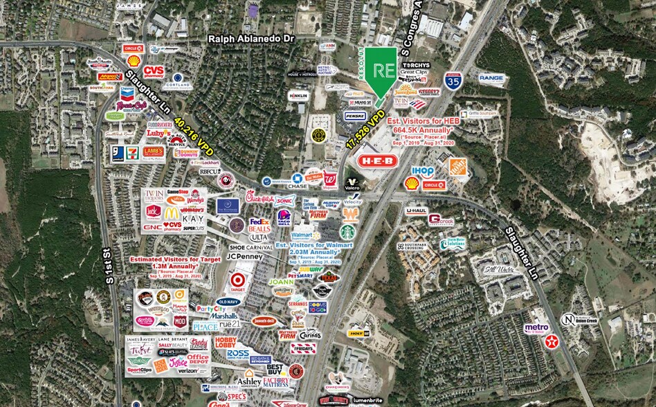 More Photos Of 8708 S Congress Ave, Austin Freestanding For Lease