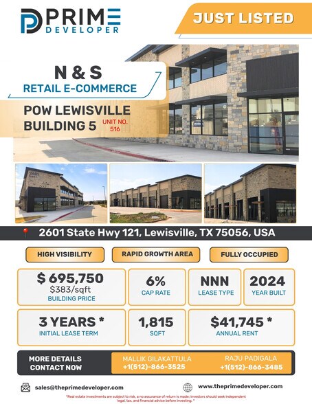More Photos Of 2601 E State Highway 121, Lewisville Warehouse For Sale