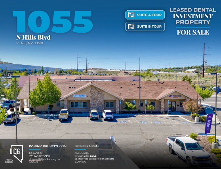 Primary Photo Of 1055 N Hills Blvd, Reno Medical For Sale