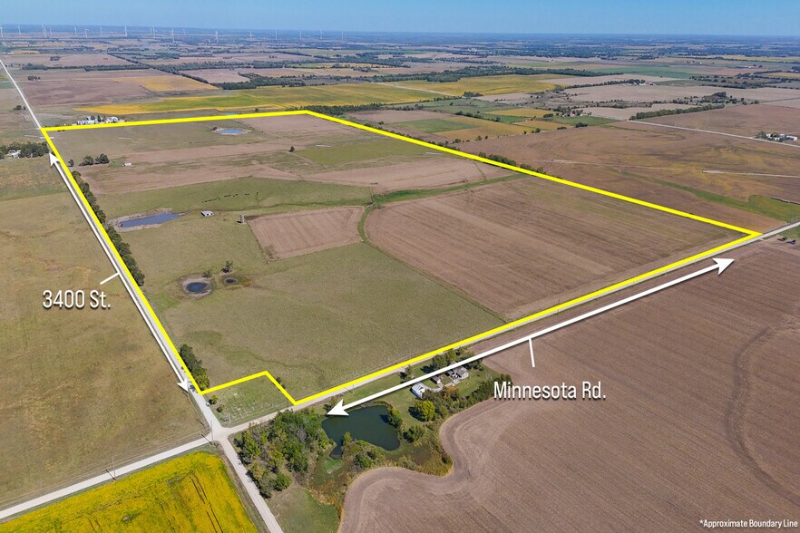 Primary Photo Of 311 +/- Acres on 3400 St., Moran Land For Sale
