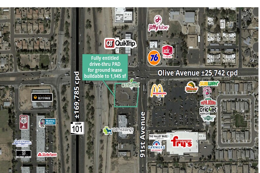 Primary Photo Of 8920 N 91st Ave, Peoria General Retail For Lease