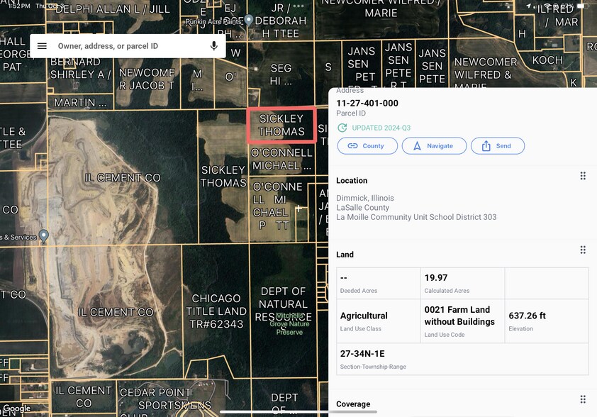 More Photos Of 380 3179th Rd, La Salle Land For Sale