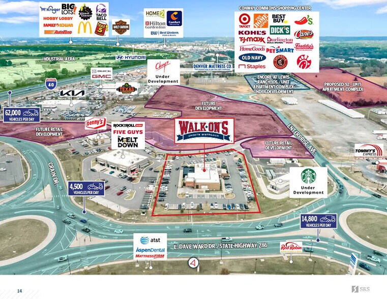 More Photos Of 955 S Amity Rd, Conway Restaurant For Sale