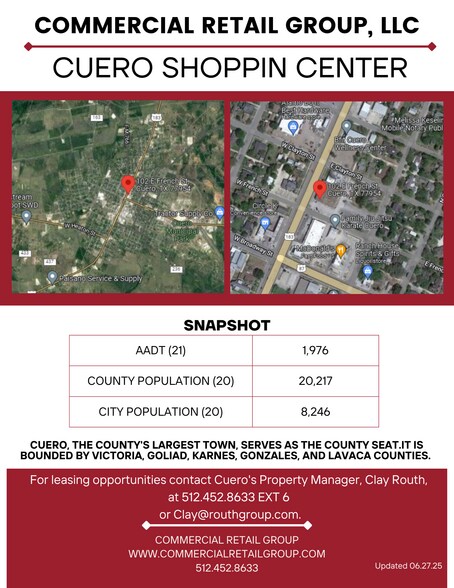 More Photos Of 106 E French St, Cuero Office For Lease