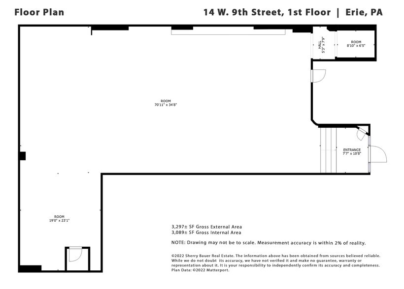 More Photos Of 818 State St, Erie Storefront Retail Office For Sale