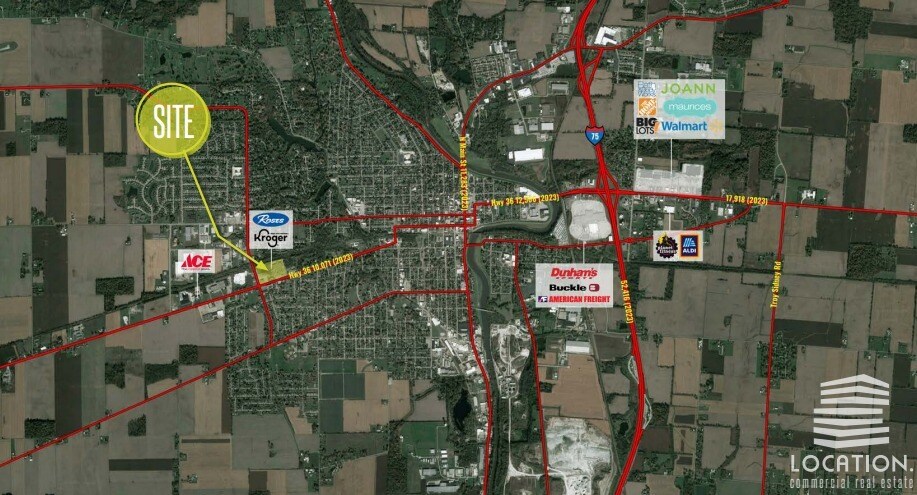 More Photos Of Covington Ave, Piqua Land For Lease