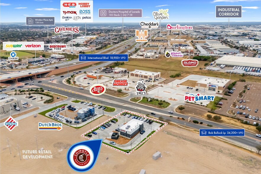 More Photos Of 10819 International Blvd, Laredo General Retail For Sale