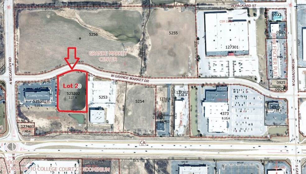 Primary Photo Of 5101 W Grande Market Dr, Grand Chute Land For Sale