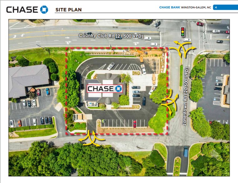 More Photos Of 4625 Country Club Rd, Winston-Salem Bank For Sale