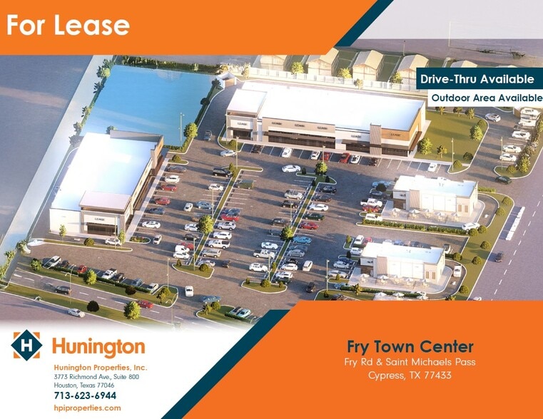 Primary Photo Of Fry Rd & Saint Michaels Pass, Cypress Unknown For Lease