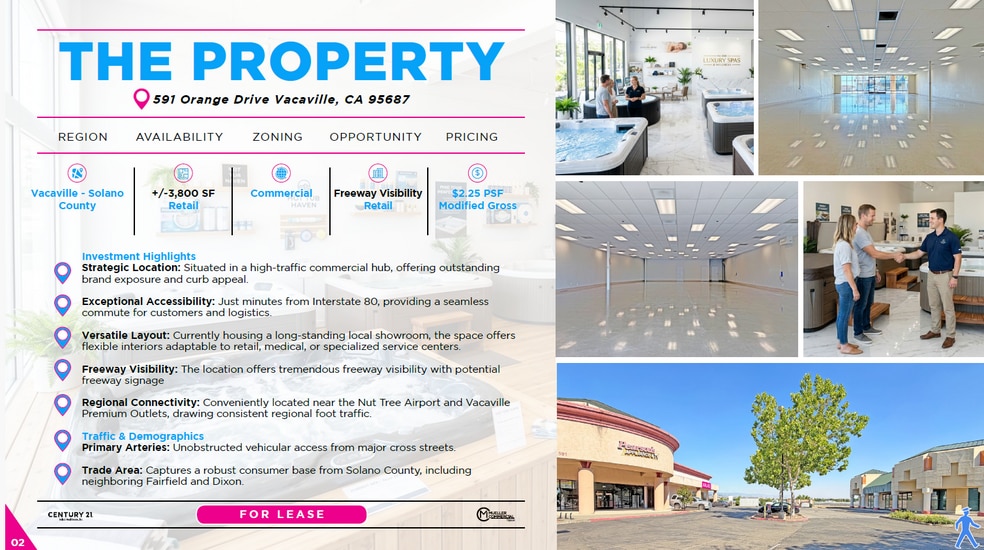 More Photos Of 591 Orange Dr, Vacaville Freestanding For Lease