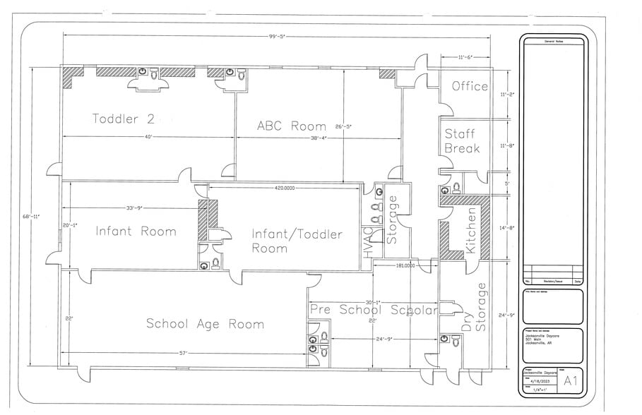 More Photos Of 501 S 1st St, Jacksonville Daycare Center For Sale