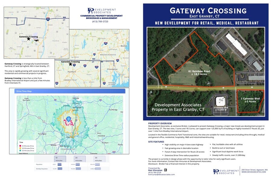 More Photos Of 1 Gateway Blvd, East Granby Land For Lease