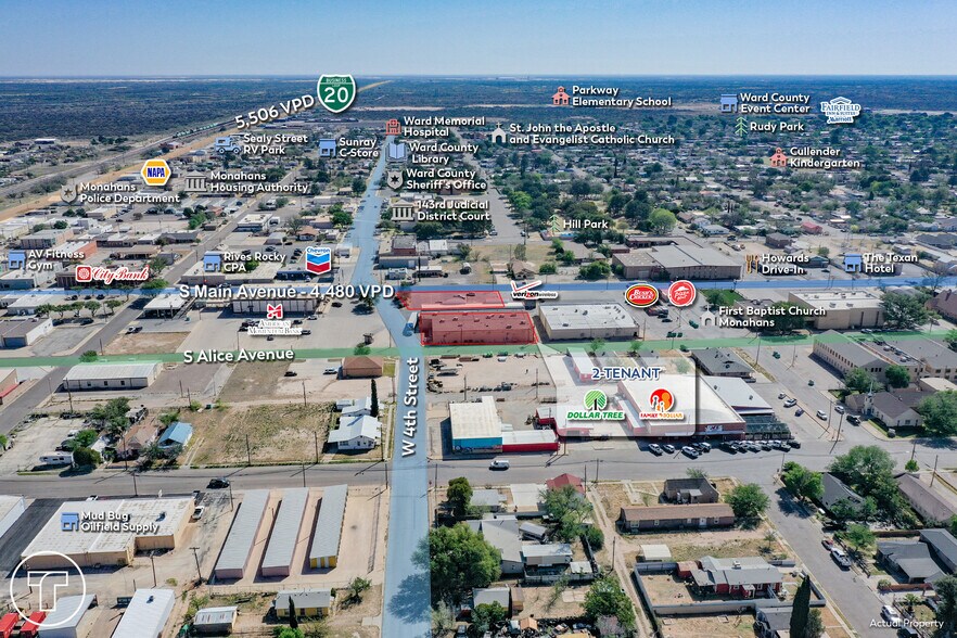 More Photos Of 405 S Main Ave, Monahans Freestanding For Sale
