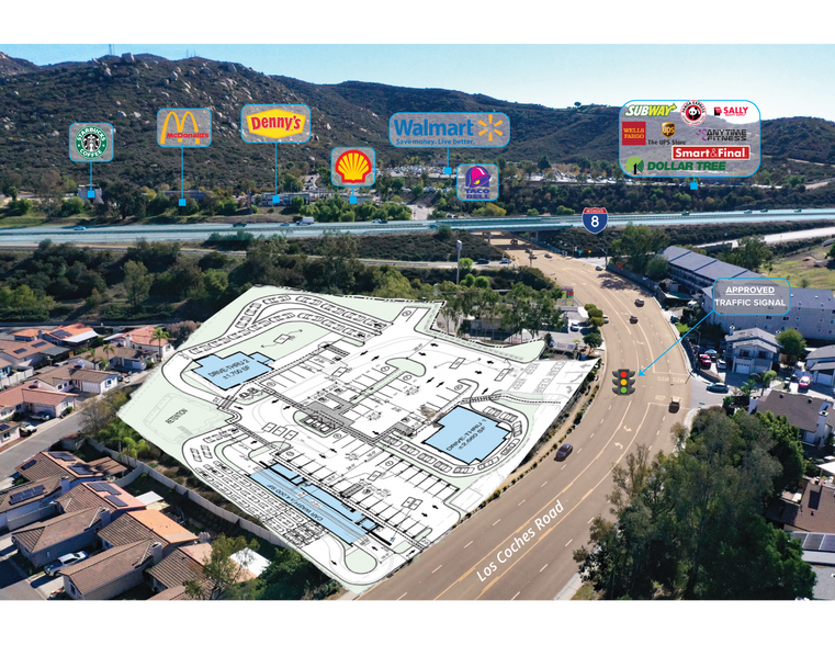 Primary Photo Of 8445 Los Coches Rd, El Cajon Land For Lease