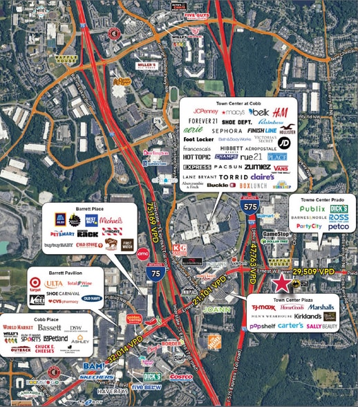 More Photos Of 2475 Barrett Creek Pky, Marietta Restaurant For Lease