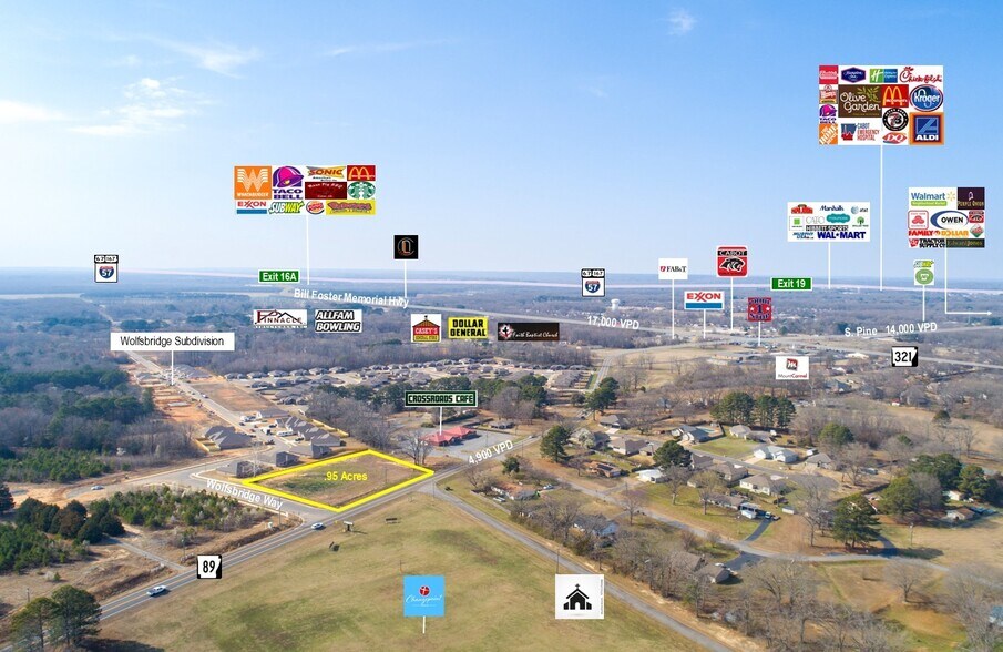 Primary Photo Of 3480 Hwy 89 S, Cabot Land For Sale