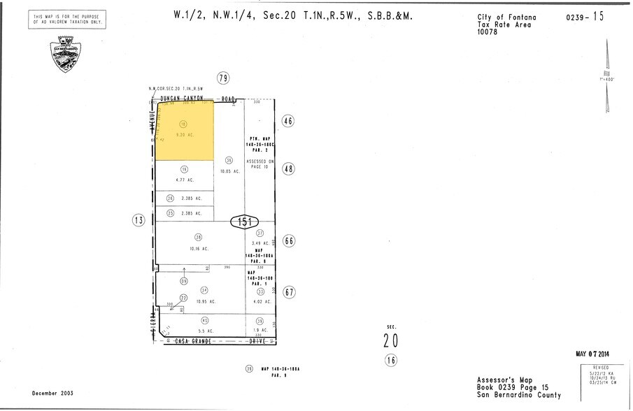 More Photos Of Sierra Ave, Fontana Land For Lease
