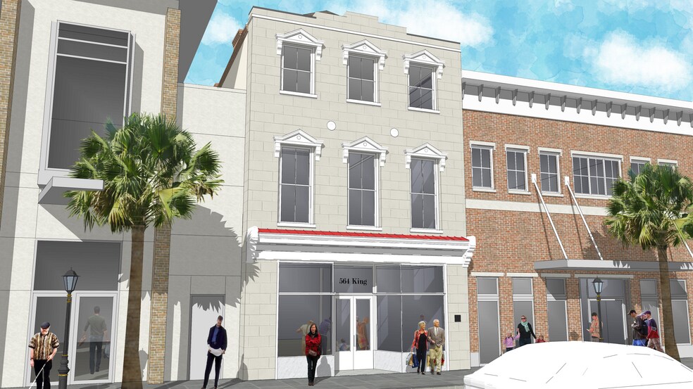 Primary Photo Of 564 King St, Charleston Storefront Retail Office For Lease