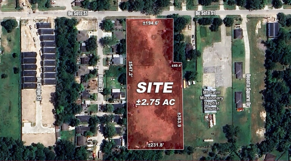 Primary Photo Of De Soto St, Houston Land For Sale