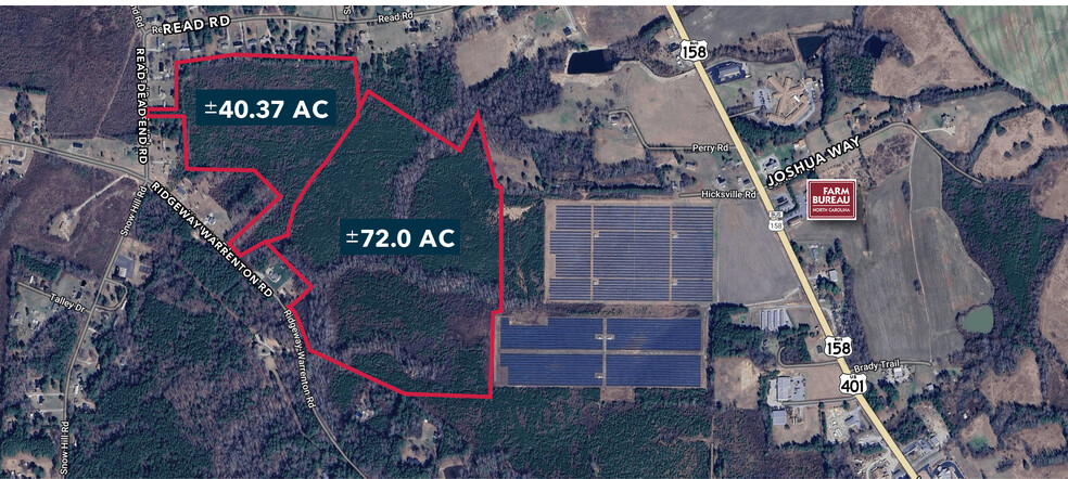 Primary Photo Of Ridgeway Warrenton Rd, Warrenton Land For Sale