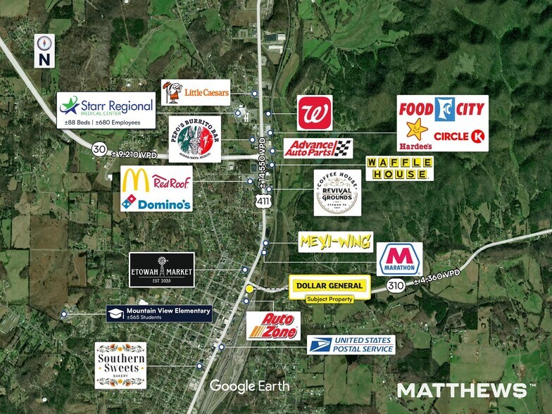 More Photos Of 305 N Tennessee Ave, Etowah Storefront Retail Office For Sale